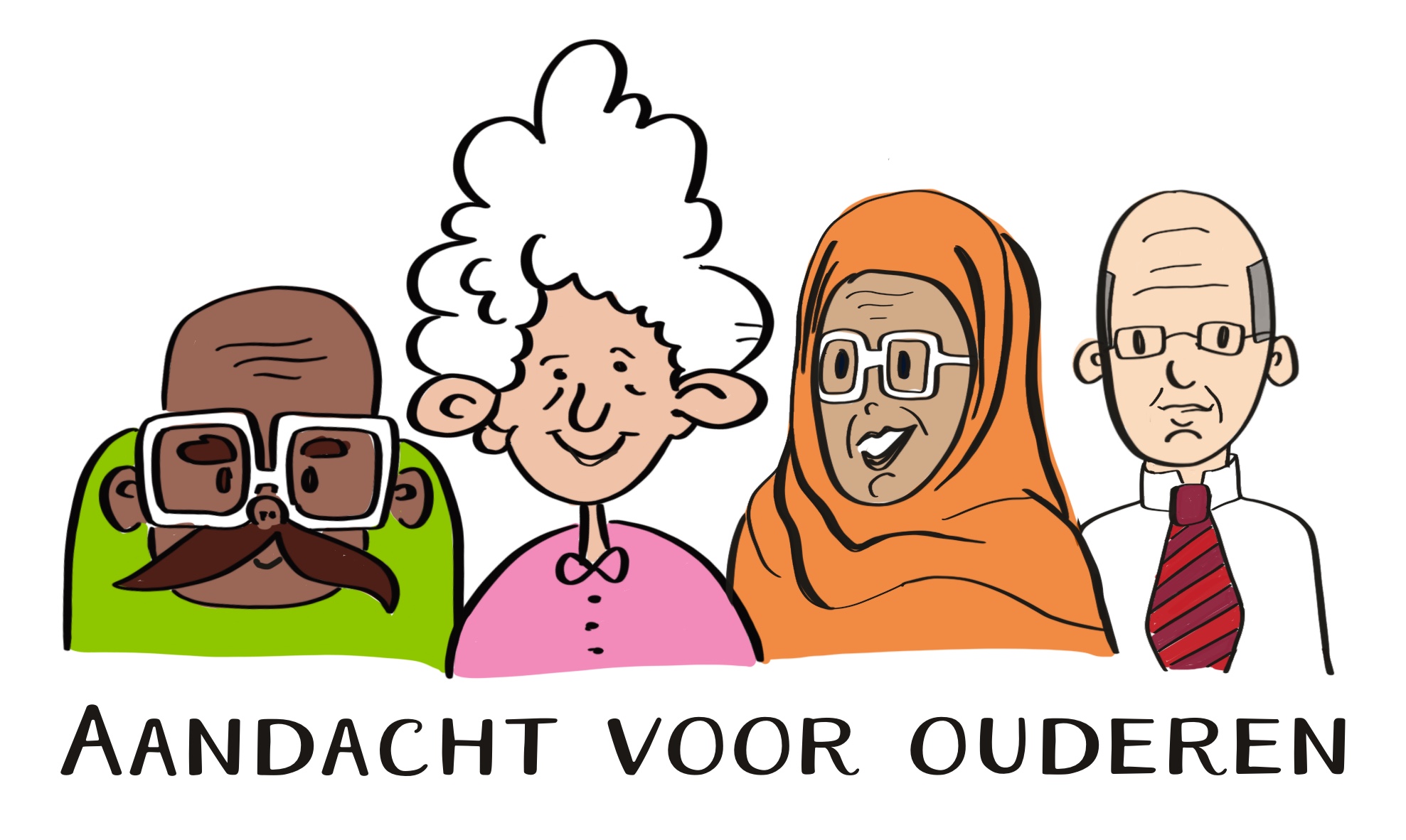 Logo aandacht voor ouderen