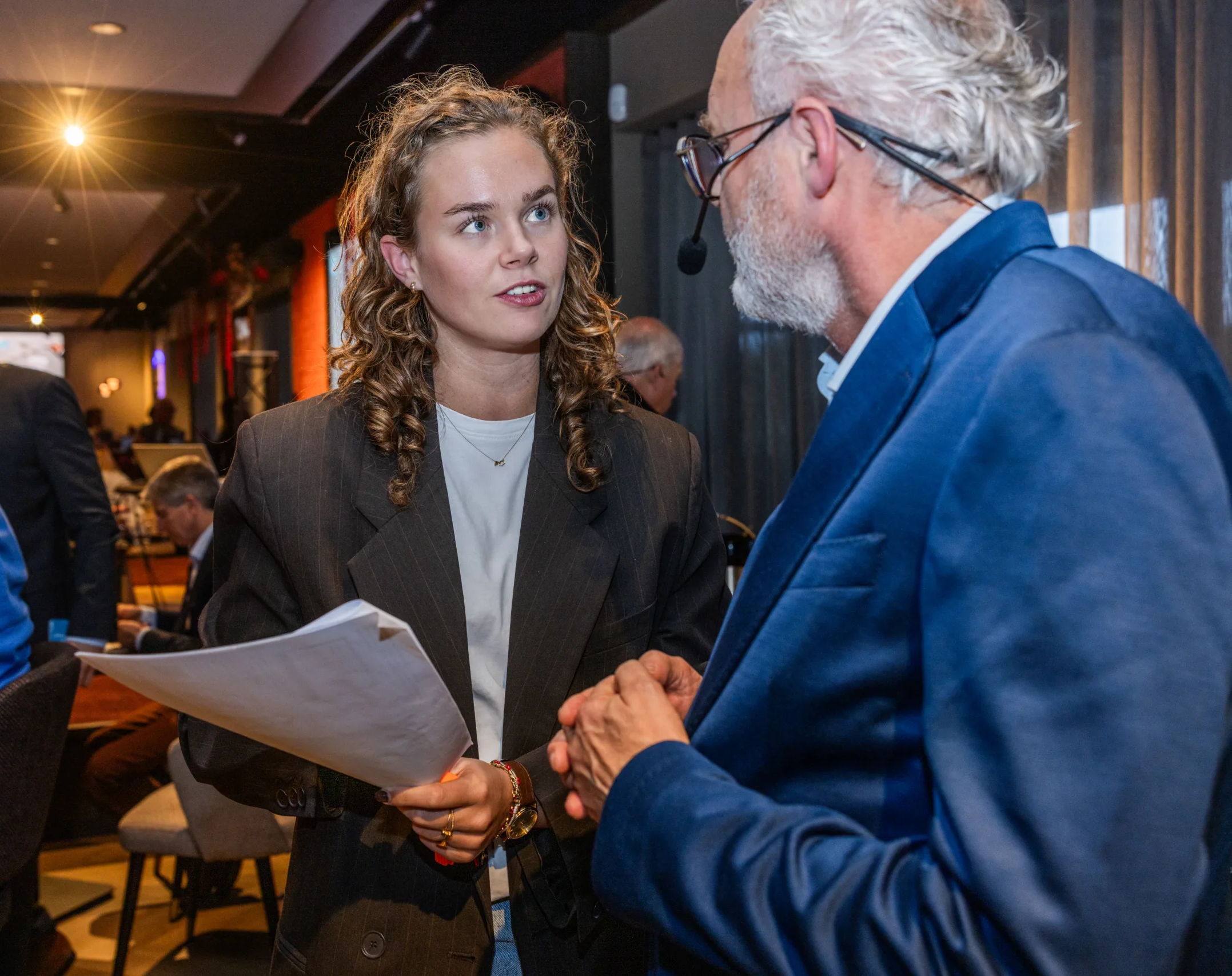 Frederique en Udo op Kompanendag