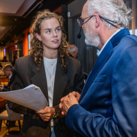Frederique en Udo op Kompanendag