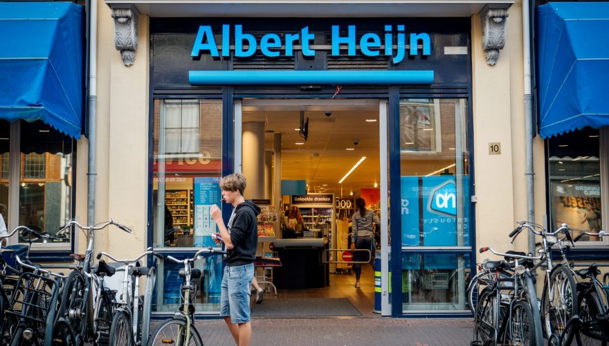 Haarlem,,Netherlands,-,Aug,20,,2018:,Front,View,Of,Albert